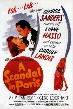 Watch Free A Scandal in Paris Movies Full HD Online